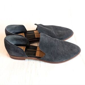 DOLCE VITA Cody Women's Gray Suede D'orsay Loafers Size 8.5